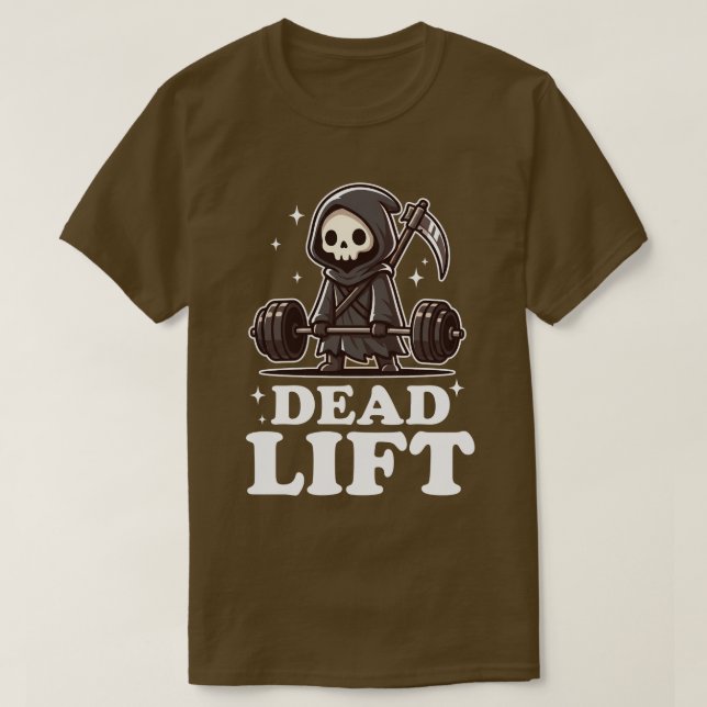 Camiseta Levantamento Morto Ceifador (Frente do Design)