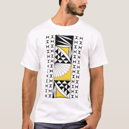 Camiseta Levantamento nativo sudoeste em amarelo
