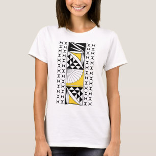 Camiseta Levantamento nativo sudoeste em amarelo