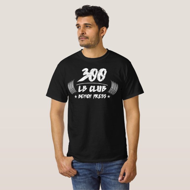 Camiseta Levantamento Terra Agachamento Banco 300l (Frente Completa)
