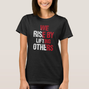 Camiseta Levantamo-Nos Levantando Outras Cotas Inspiraciona