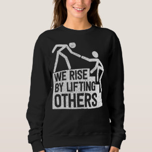 Camiseta Levantamo-Nos Levantando Outras Cotas Inspirativas
