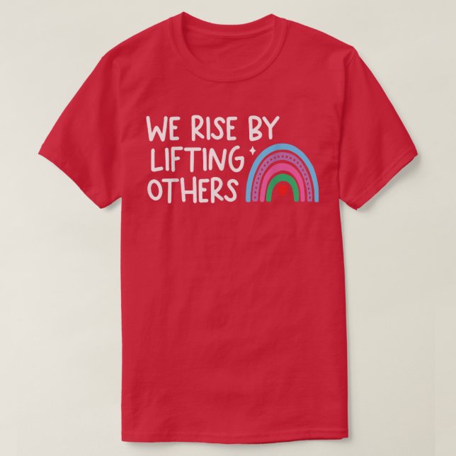 Camiseta Levantamo-Nos Levantando Outros (Frente do Design)