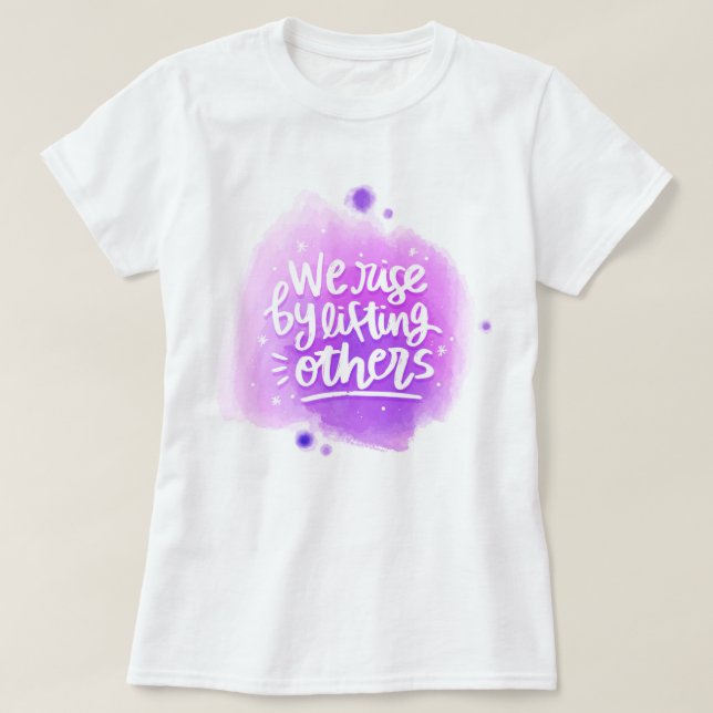 Camiseta Levantamo-Nos Levantando Outros (Frente do Design)