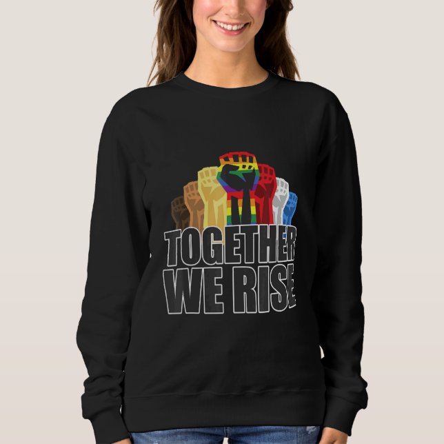 Camiseta Levantamos Em Conjunto A Igualdade 3 (Frente)