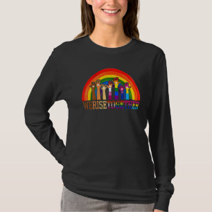 Camiseta Levantamos Juntos Lgbt Q Orgulho Justiça Social Ig