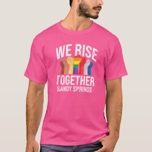 Camiseta Levantamos Juntos Primaveras Sandy Lgbtq Georgia P