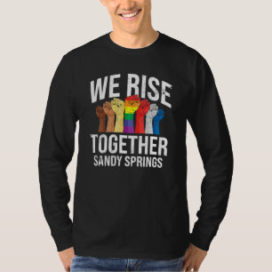 Camiseta Levantamos Juntos Primaveras Sandy Lgbtq Georgia P