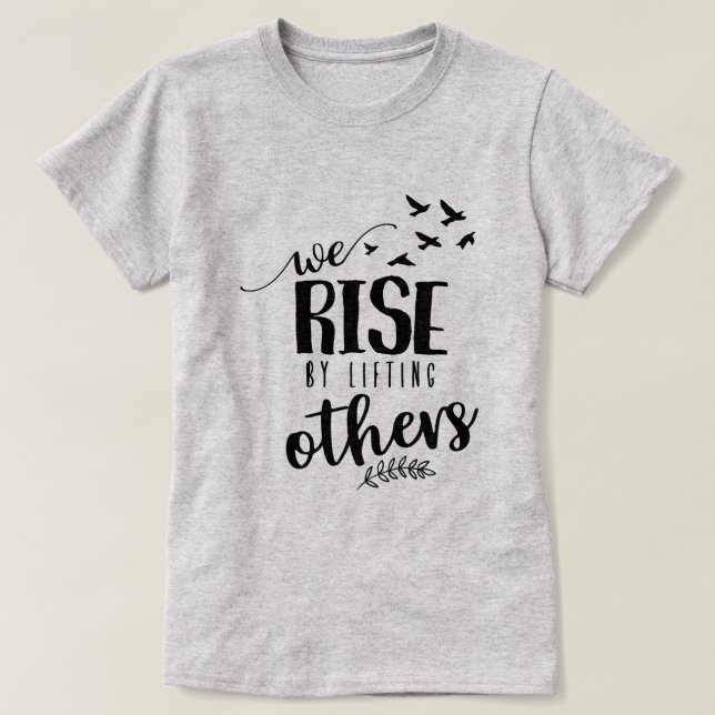 Camiseta Levantamos os outros (Frente do Design)