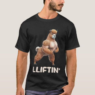 Camiseta Levantando Llama Halterofilismo Musculação Academi