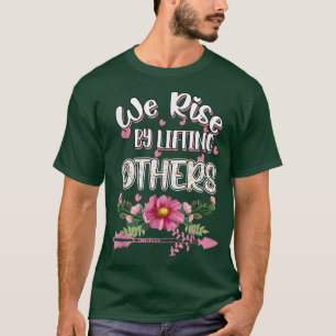 Camiseta Levantando Outros Motivando Gráfico Humor