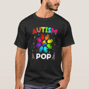 Camiseta Levantar a Mão Conscientização do Autismo Apoio à