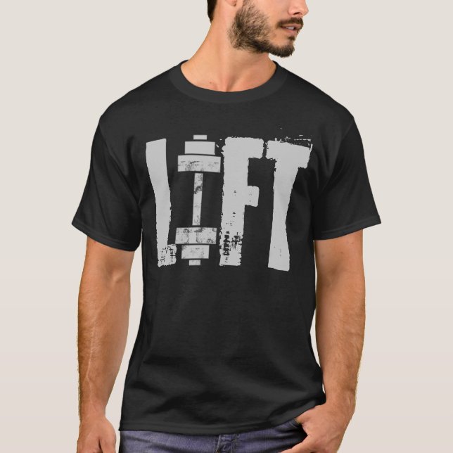 CAMISETA LEVANTAR GYM E TRABALHO (Frente)