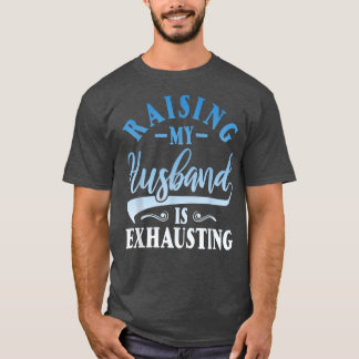 Camiseta Levantar O Meu Marido Está Ehauçando Mulheres Pres
