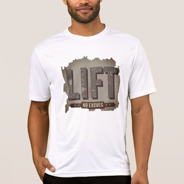 Camiseta LEVANTAR PESO NA ACADEMIA (Frente)