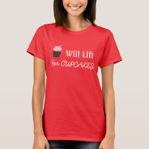 Camiseta Levantará para cupcakes
