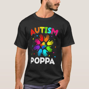 Camiseta Levante a Mão Conscientização do Autismo Apoio à F