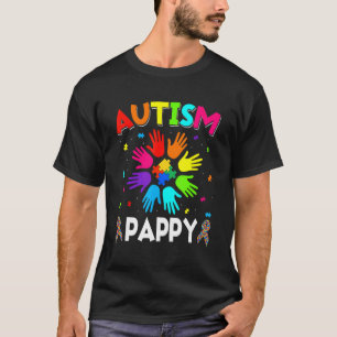Camiseta Levante a Mão Conscientização do Autismo Apoio à F