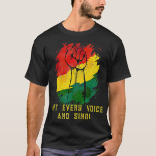 Camiseta Levante cada voz e movimento Sing