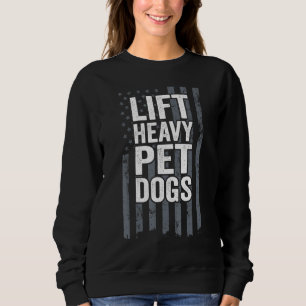 Camiseta Levante Cães Pesados Treino de Cães Fitness Motiva