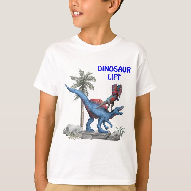 Camiseta Levante Dinossauro (Frente)