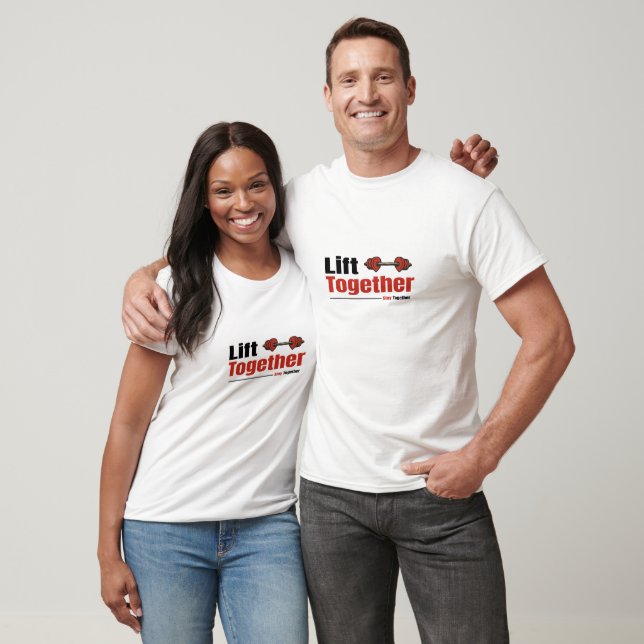 Camiseta Levante Juntos Fique Juntos (Unissex)