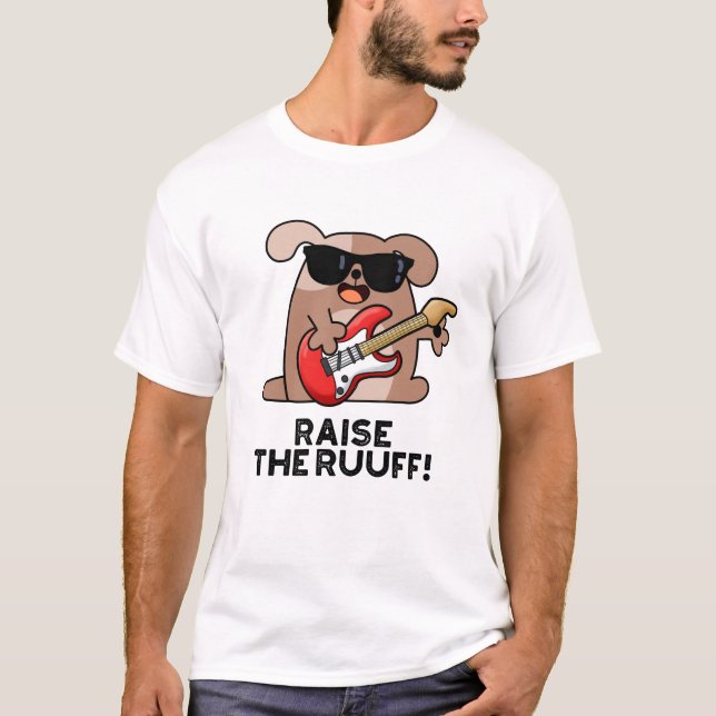Camiseta Levante O Canino Engraçado Ruuf (Frente)