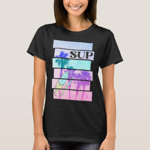 Camiseta Levante o conselho SUP em pé, remando 1
