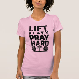 Camiseta Levante o Duro de prece pesado