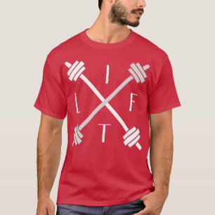 Camiseta Levante o elevador motivador de peso