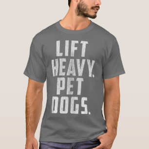 Camiseta Levante os ciganos pesados de animais de estimação