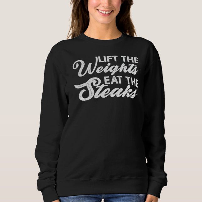 Camiseta Levante Os Pesos Comendo Os Pás (Frente)