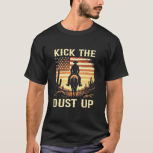 Camiseta Levante Poeira Cowboy Western Country Vintage EUA