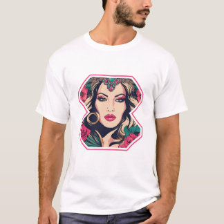 Camiseta Levante-se acima, acenda-se