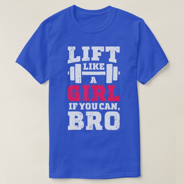Camiseta Levante-se como uma garota se você pode amamentar  (Frente do Design)