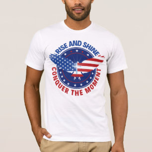 Camiseta Levante-se e conquiste o momento