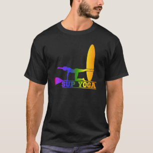 Camiseta Levante-Se E Junte-Se Com Uma Pose De Yoga