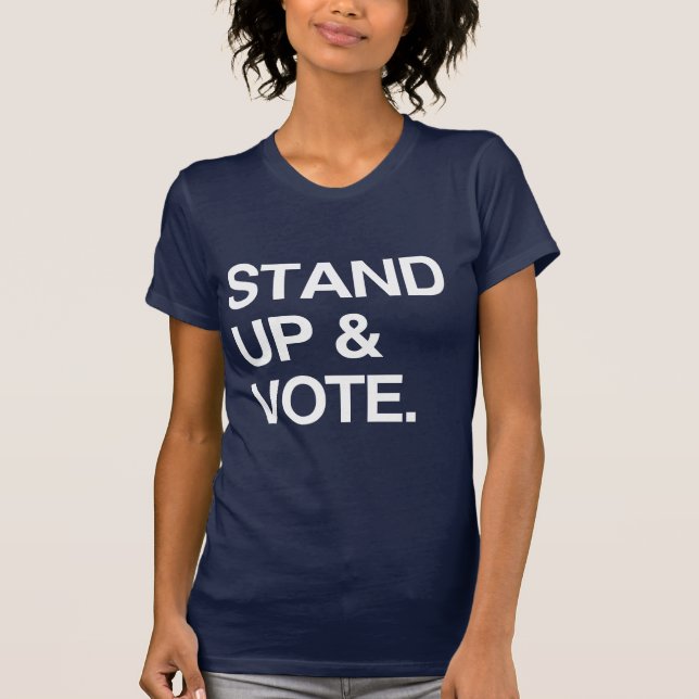 CAMISETA LEVANTE-SE E VOTE (Frente)