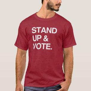 CAMISETA LEVANTE-SE E VOTE