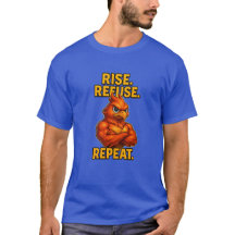 Levante-se. Recusar. Repita. - Phoenix 3D Tee