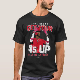 Camiseta Levante seus 4 segundos Elly De La Cruz Cincinnati