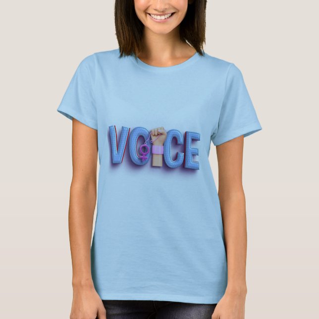 Camiseta Levante sua voz (Frente)