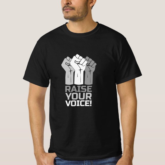 Camiseta Levante Sua Voz 3 W (Frente)