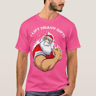 Camiseta Levanto Os Pesados Papais noeis Legal De Natal W