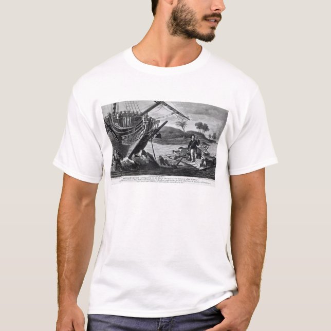 Camiseta Levar de Robinson Crusoe (Frente)