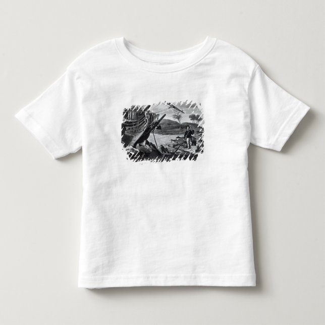 Camiseta Levar de Robinson Crusoe (Frente)