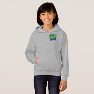 Camiseta "Levar para a estrada" verde Hoodie gráfico