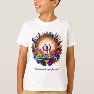 Camiseta "Leve Background Music Art"