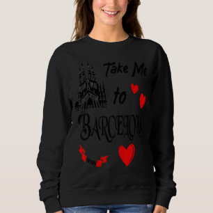 Camiseta Leve-Me A Barcelona Férias De Amor Espanhol Em Esp