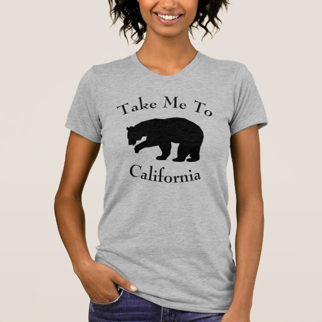 Camiseta Leve-me à Califórnia (Frente)